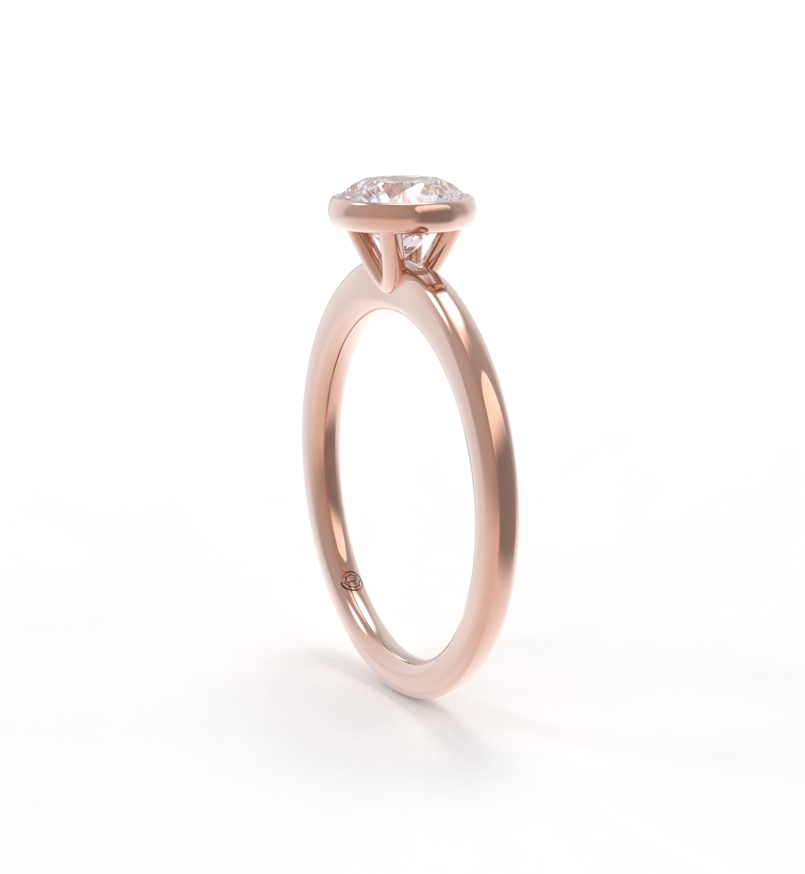 Classic Half Round Plain Shank