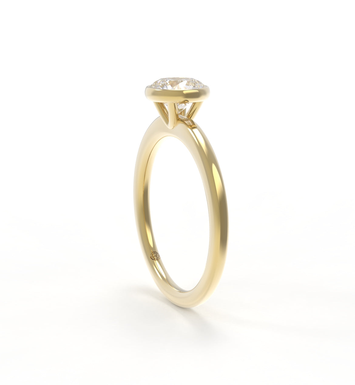 Classic Half Round Plain Shank