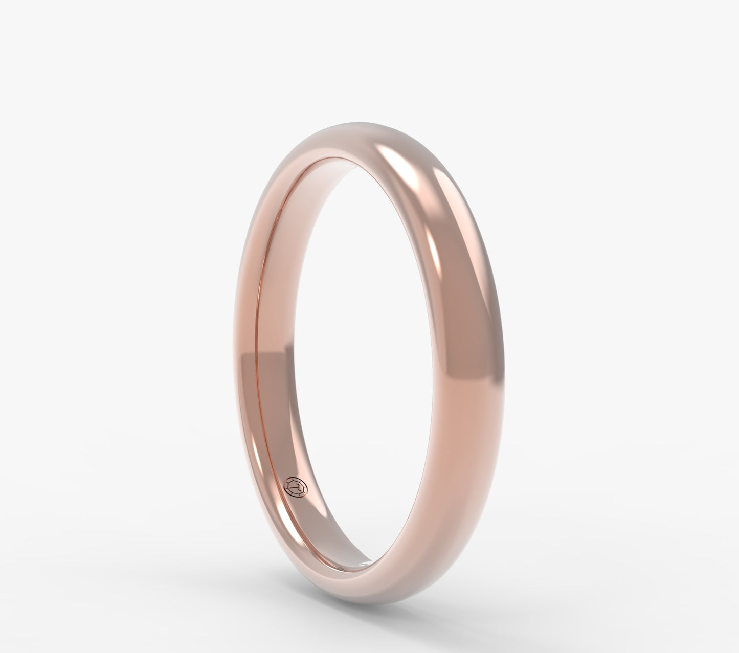 Half Round Wedding Band