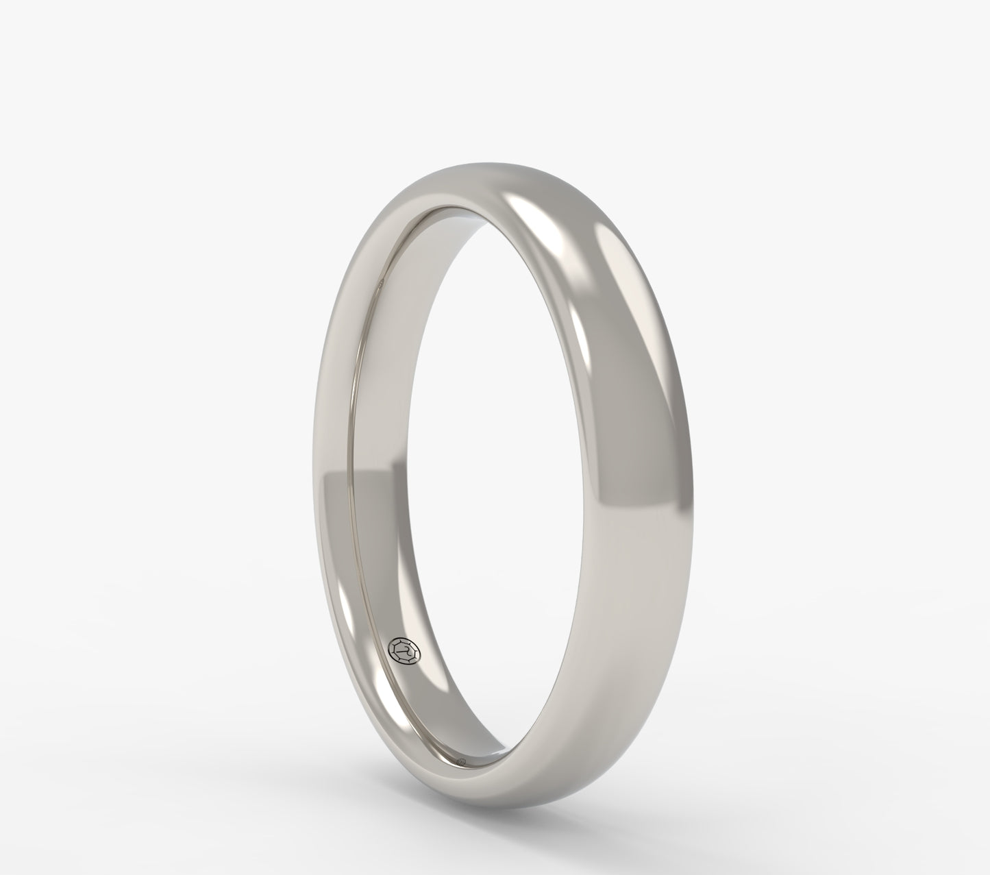 Half Round Wedding Band