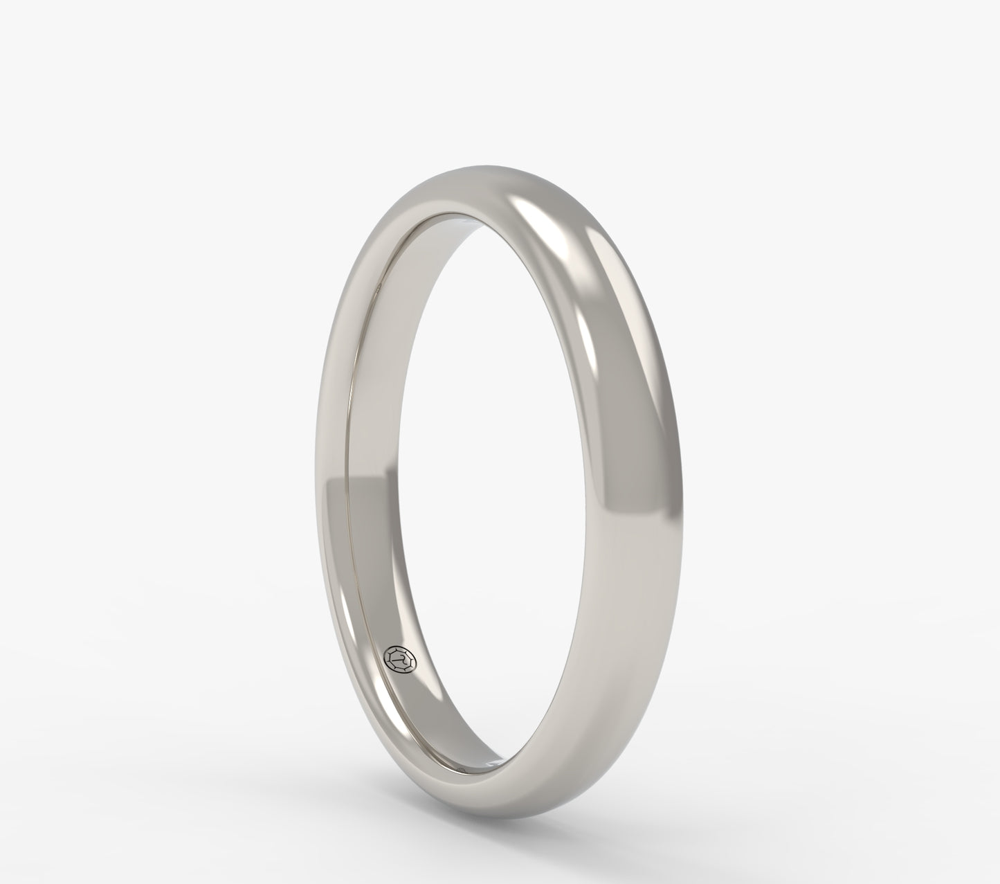 Half Round Wedding Band