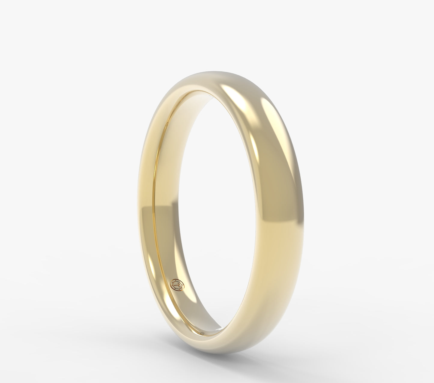Half Round Wedding Band