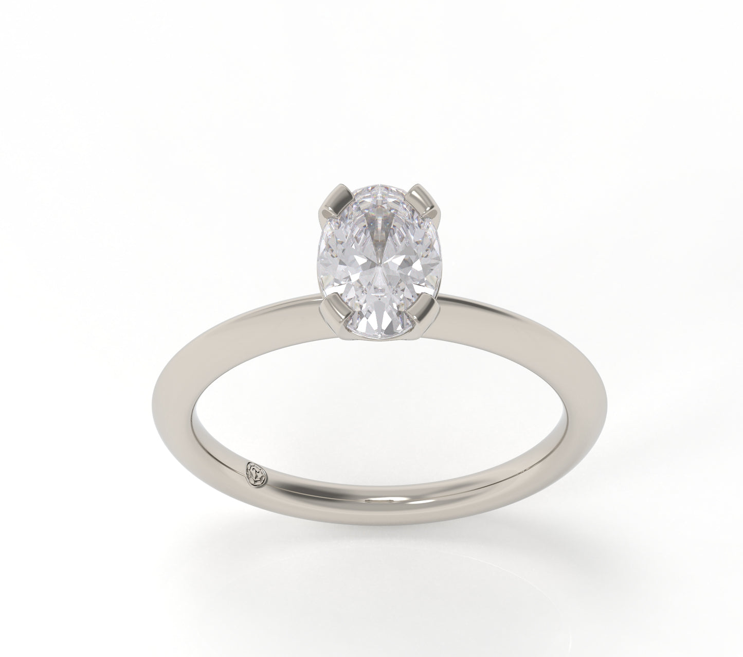 $1k 1ct Engagement Ring - Oval Diamond