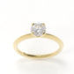 $1k 1ct Engagement Ring - Round Diamond