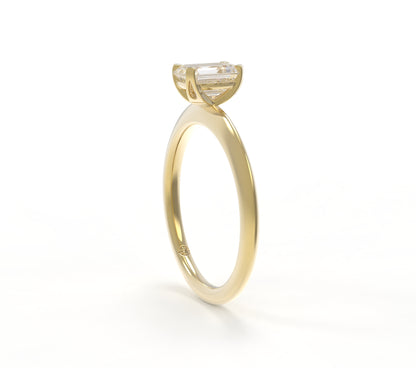$1k 1ct Engagement Ring - Emerald Cut Diamond